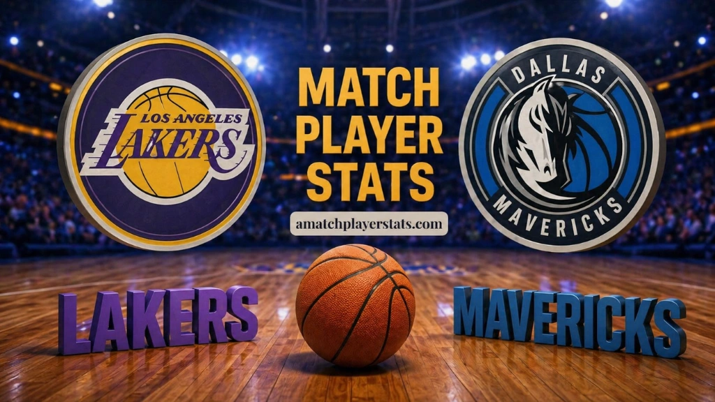 Lakers Vs Dallas Mavericks Match Player Stats