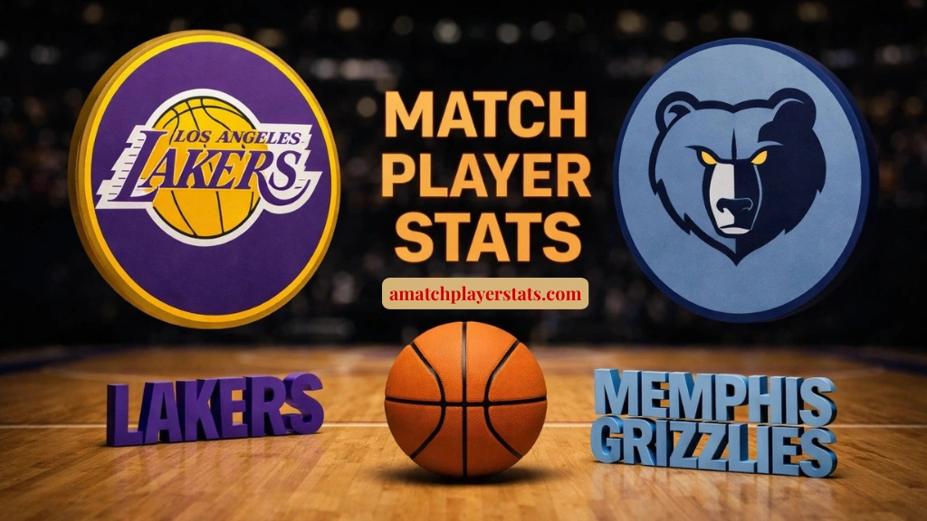 Lakers Vs Memphis Grizzlies Match Player Stats