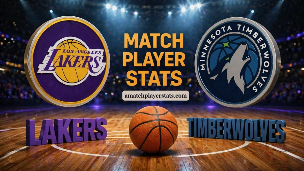 Lakers Vs Timberwolves Match Player Stats