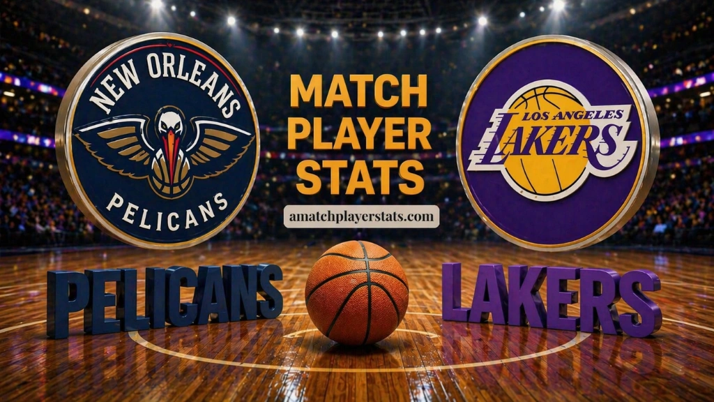 New Orleans Pelicans Vs Lakers Match Player Stats