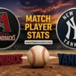 Arizona Diamondbacks Vs New York Yankees Match Player Stats