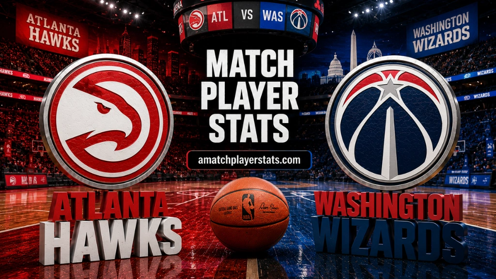 Atlanta Hawks Vs Washington Wizards Match Player Stats