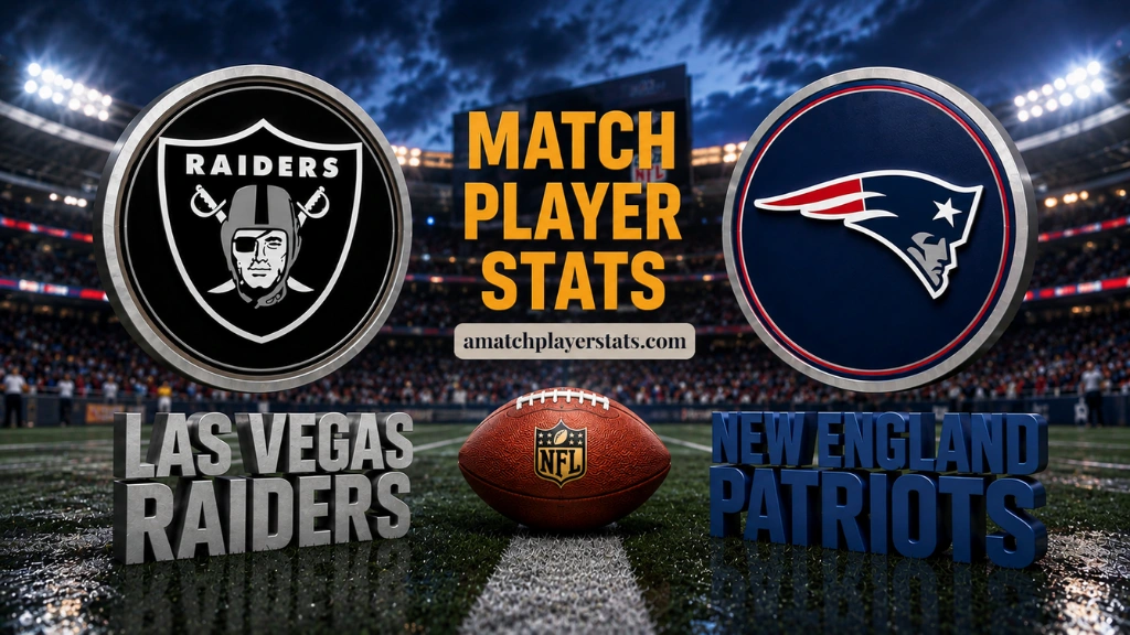 Las Vegas Raiders Vs New England Patriots Match Player Stats