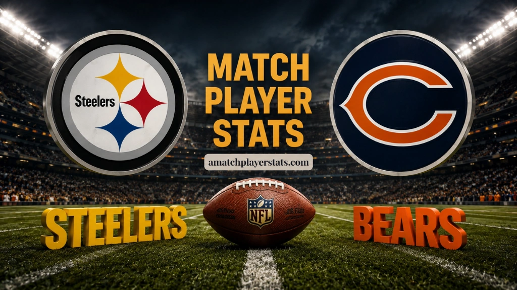 Pittsburgh Steelers Vs Chicago Bears Match Player Stats