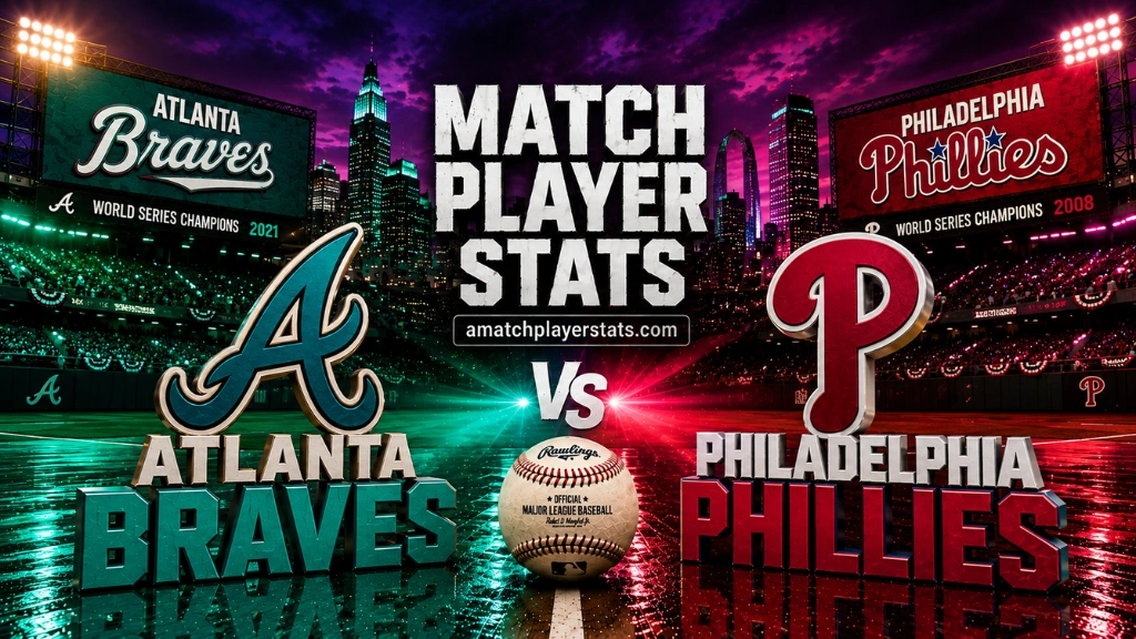 Atlanta Braves Vs Phillies Match Player Stats: Braves Complete Clutch Series Sweep in Philadelphia