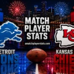 Detroit Lions Vs Kansas City Chiefs Match Player Stats