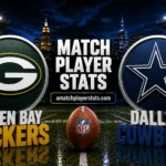 Green Bay Packers Vs Dallas Cowboys Match Player Stats