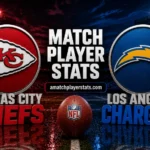 Kansas City Chiefs Vs Los Angeles Chargers Match Player Stats