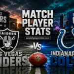 Las Vegas Raiders Vs Colts Match Player Stats: Dominant Colts Rout Raiders 40-6