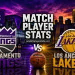 Sacramento Kings Vs Lakers Match Player Stats: Clutch 128-104 Lakers Blowout Win