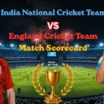 India National Cricket Team vs England Cricket Team Match Scorecard – England Win by 27 Runs at Lord’s
