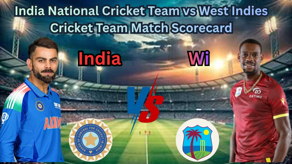 Complete India National Cricket Team vs West Indies Cricket Team Match Scorecard | 1st ODI 2026